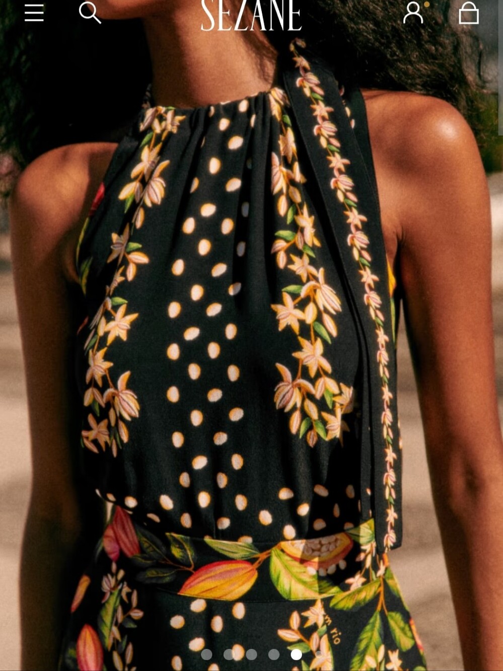 SEZANE X FARM RIO Gill Blouse - Picture 8 of 8